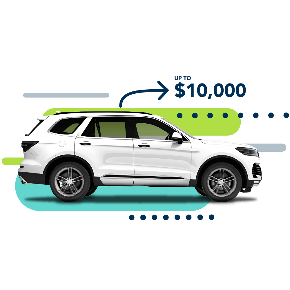 Information about LendNation customers getting a title loan on a new vehicle